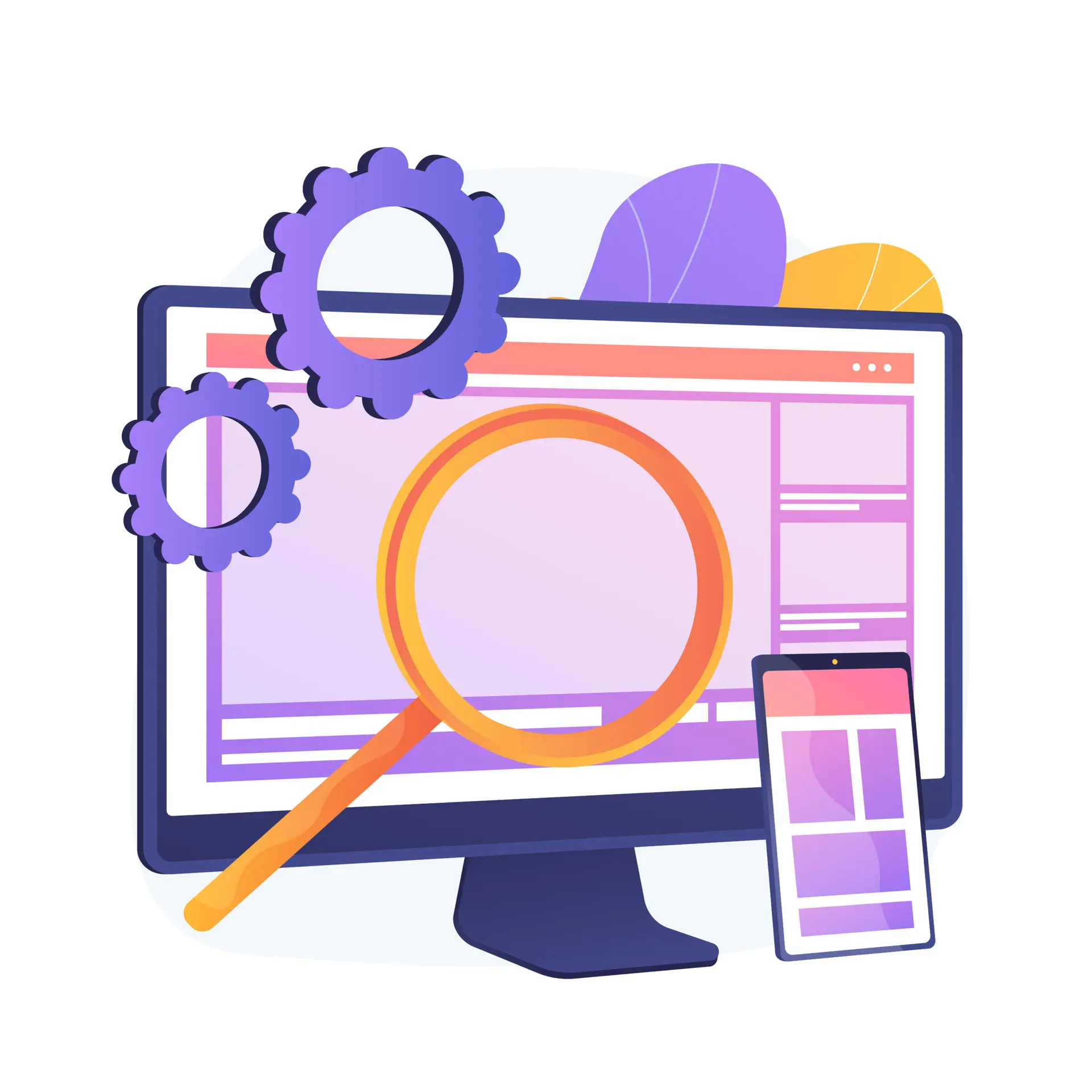 web design vector concept metaphor